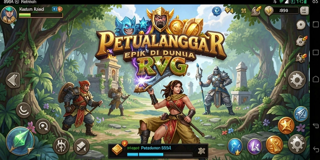 Tampilan gameplay epik dalam 898A yang mengasyikkan.