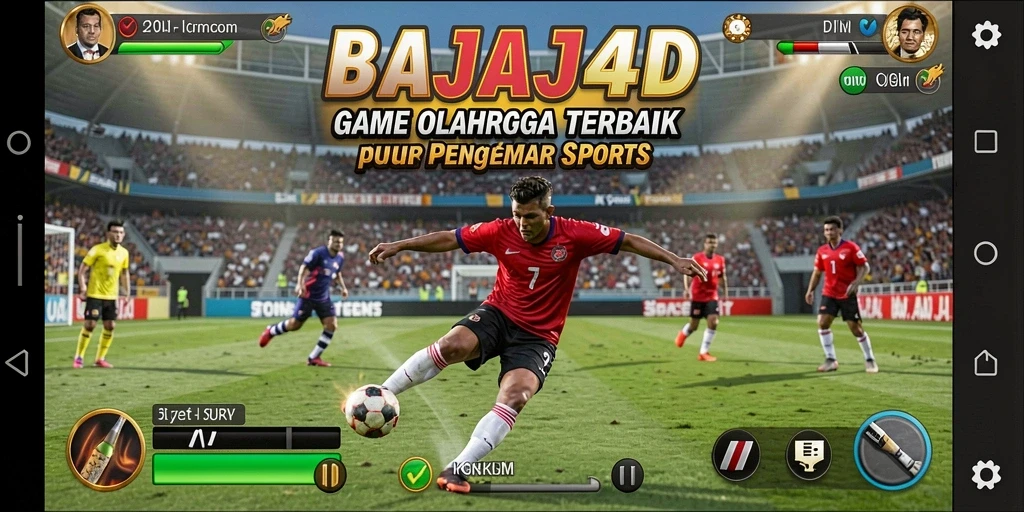 Tampilan gameplay seru di BAJAJ4D yang penuh aksi olahraga.