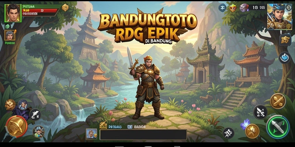 Tampilan gameplay BANDUNGTOTO yang penuh aksi dan grafis menawan.