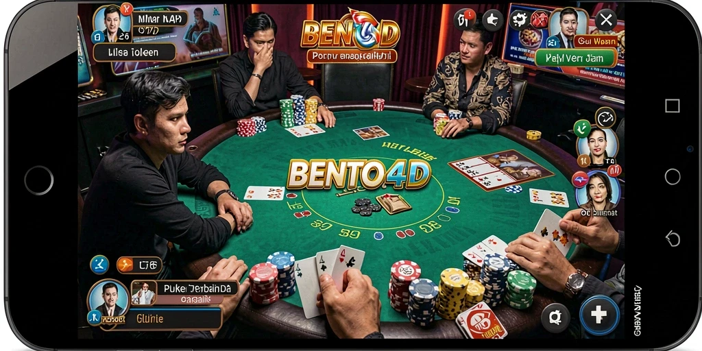 Tampilan gameplay BENTO4D yang menarik dan interaktif.