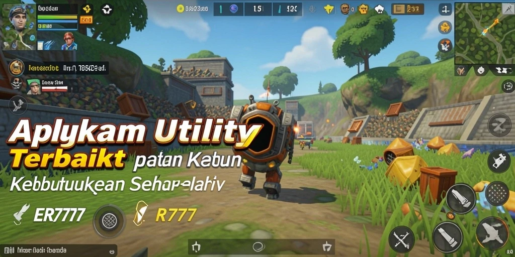 Tampilan antarmuka aplikasi ER777 yang intuitif dan fungsional.