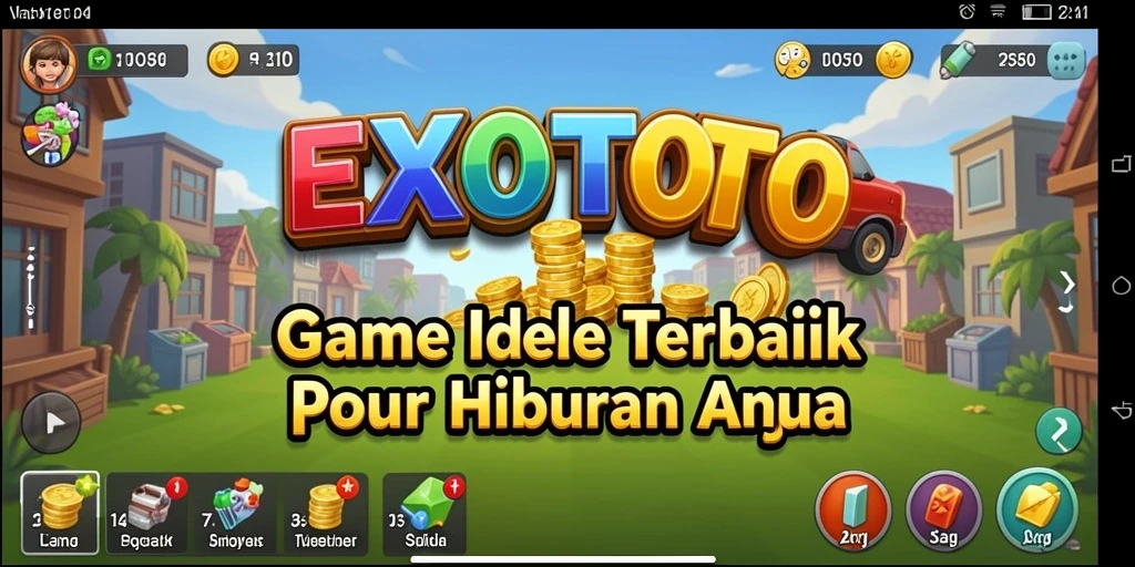 Gameplay EXOTOTO yang mengasyikkan dan santai.