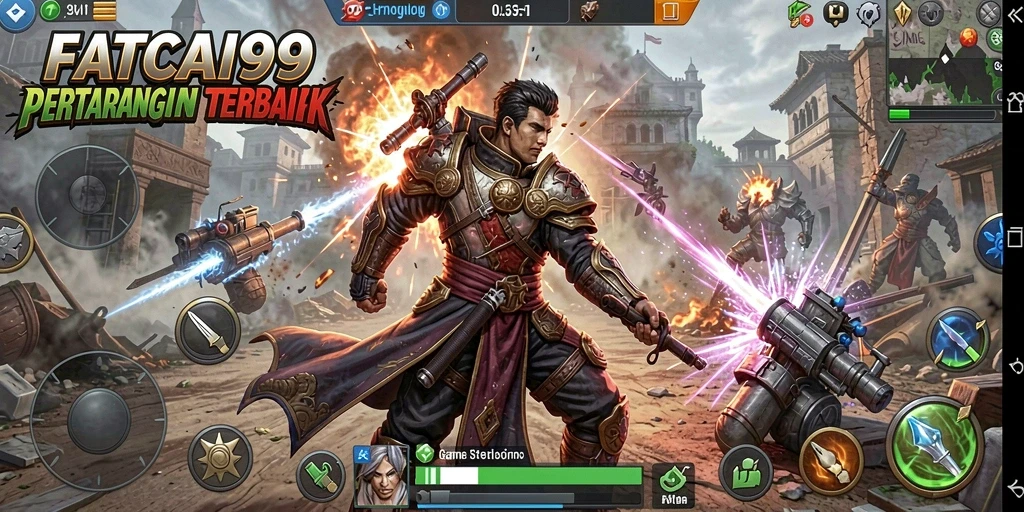 Gameplay menegangkan dalam FATCAI99 dengan elemen strategi yang mendalam.