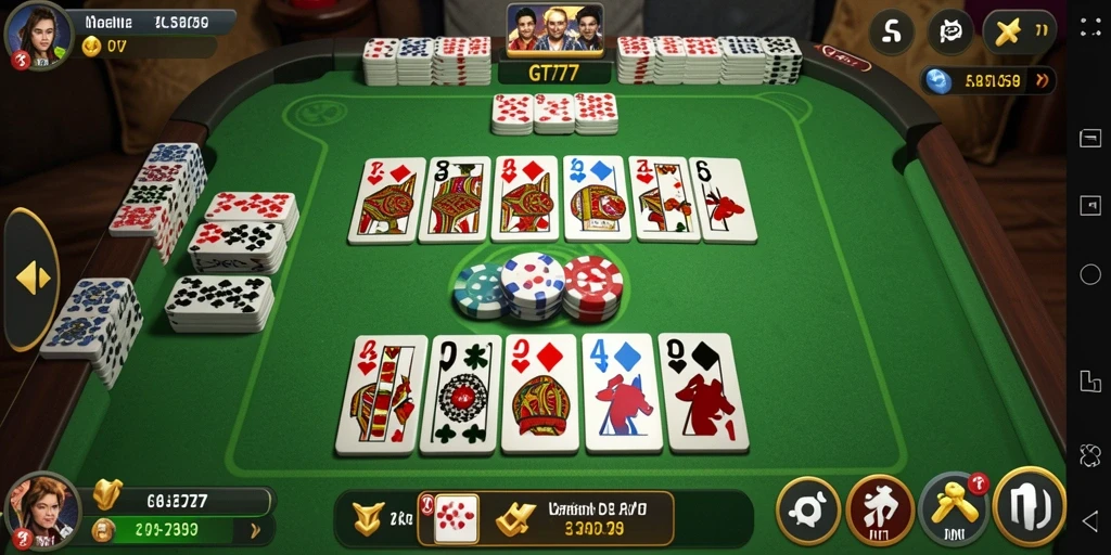 Screenshot utama GT777 menampilkan gameplay seru dalam permainan Domino.