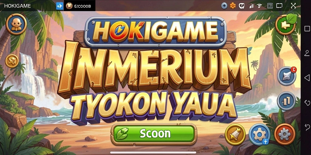Gameplay HOKIGAME yang menarik dan menantang sebagai Tycoon.