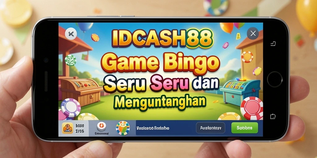 Tampilan gameplay seru dari permainan Bingo IDCASH88.