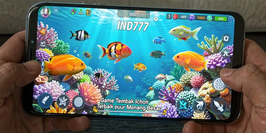 Screenshot gameplay Tembak Ikan IND777 yang seru dan menantang.