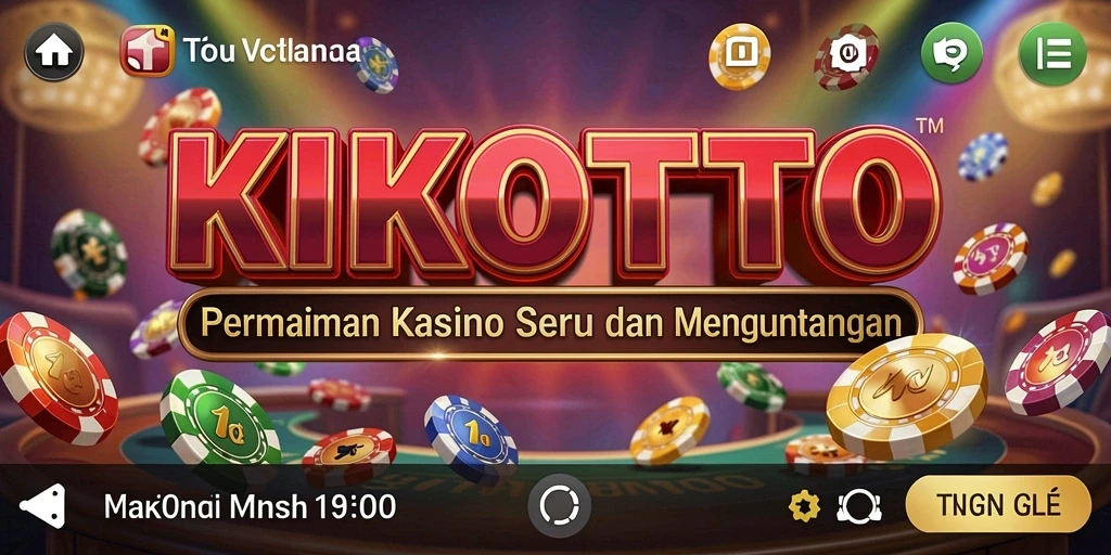 Tampilan gameplay menarik KIKOTOTO yang mendebarkan.