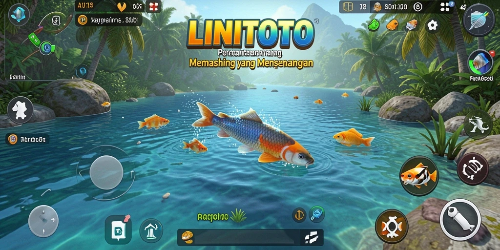 Tangkapan besar di LINITOTO dengan latar belakang alam yang indah.