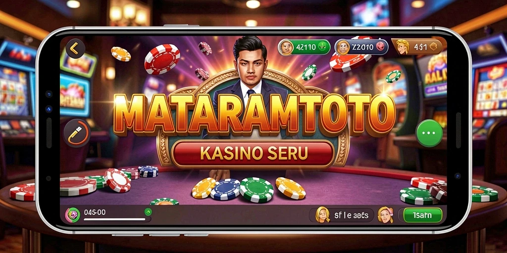 Screenshot menampilkan gameplay seru di MATARAMTOTO yang penuh dengan keseruan Kasino.