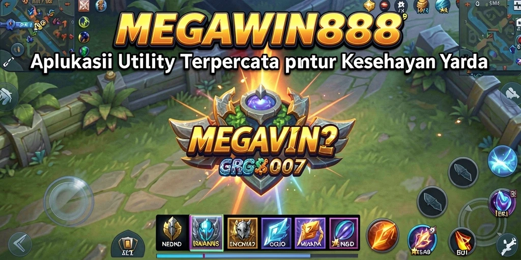 Tampilan antarmuka aplikasi MEGAWIN888 yang modern dan mudah digunakan.