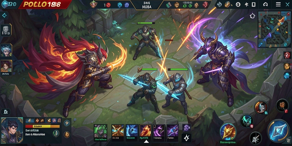 Gameplay seru di arena pertarungan POLO188.