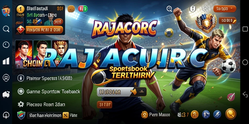 Tampilan gameplay RAJACORC yang menarik dan interaktif.