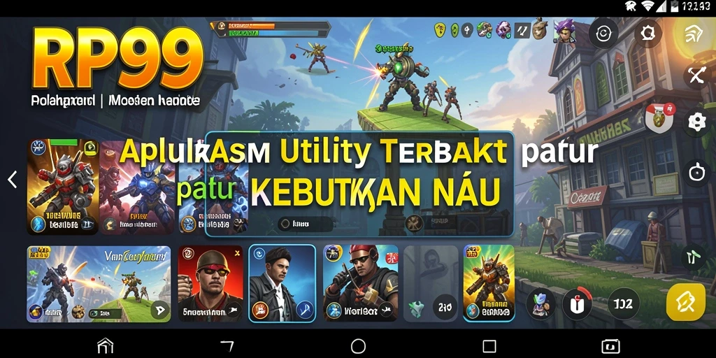 Tampilan antarmuka <strong>RP99</strong> yang user-friendly dan informatif.