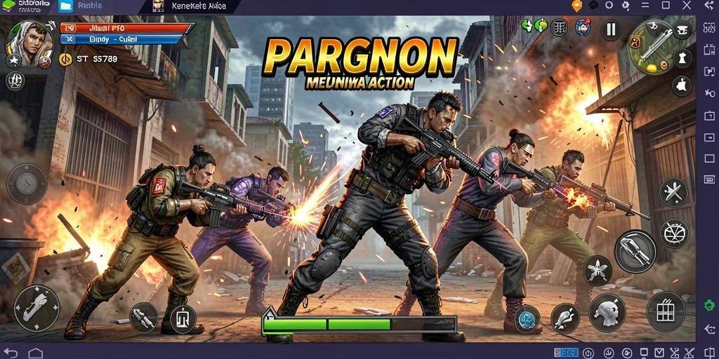 Gameplay action seru yang menantang dan mendebarkan.