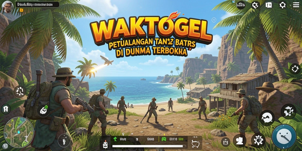Gameplay seru di dunia terbuka WAKTOGEL dengan grafis menawan.